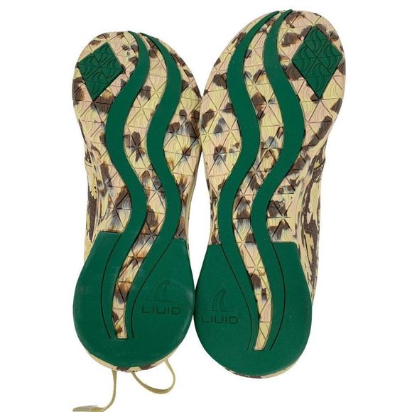 Rare men’s LIUID camo print athletic shoes sz 9 1748 Designer Collector - Picture 6 of 7